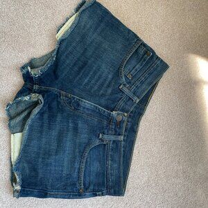 Vintage blue levi's cutoffs